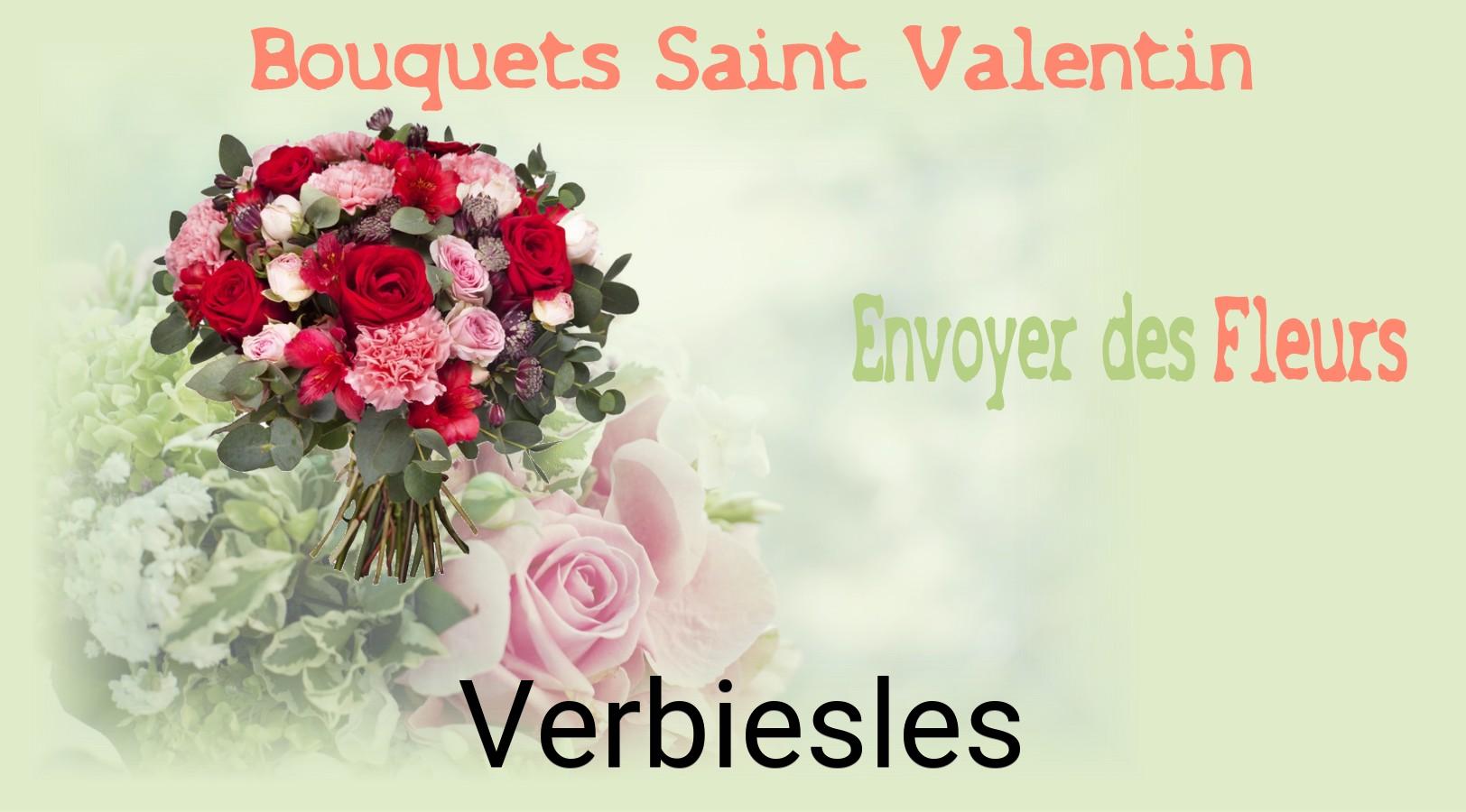 Roses de Saint-Valentin livrées à Verbiesles